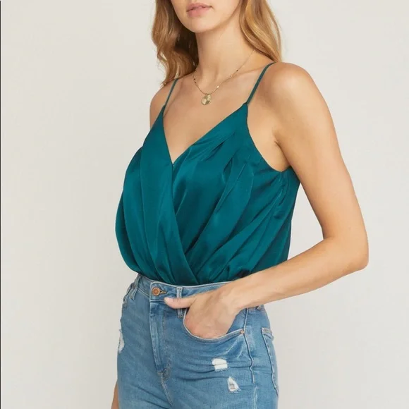 🌹ENTRO Teal body suit🌹 - Picture 9 of 9